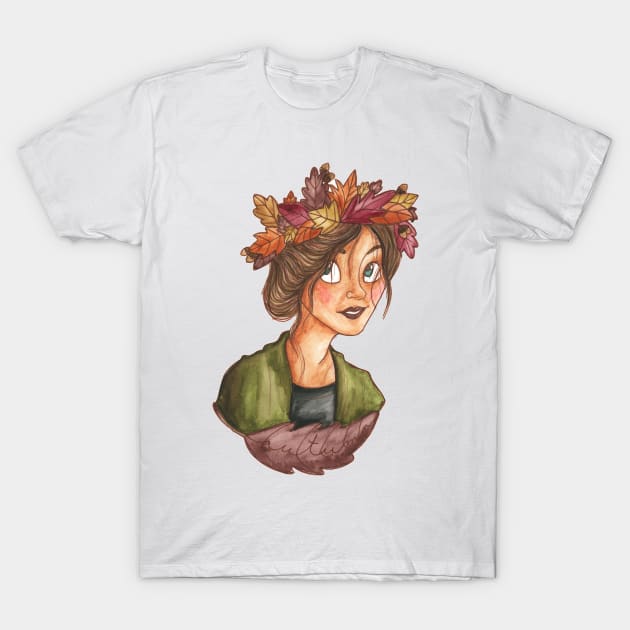 Fall Crown T-Shirt by EmilyRCarrier